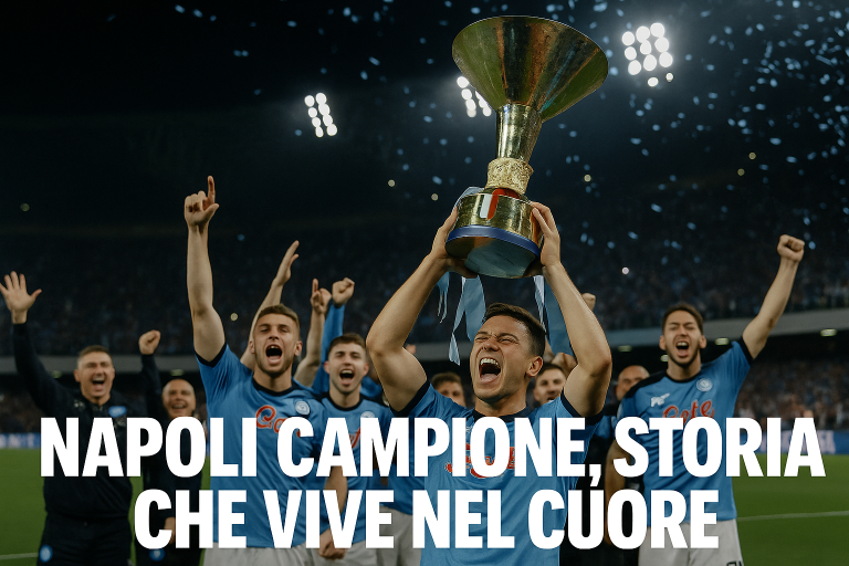 Napoli Campione d’Italia: il trionfo del 23 maggio 2025 che resterà nella storia