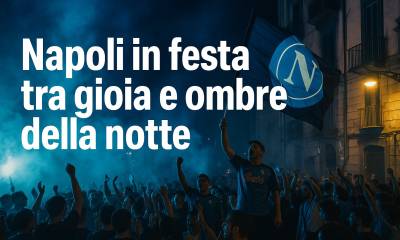 La notte magica del Napoli: festa, cori e ombre in città