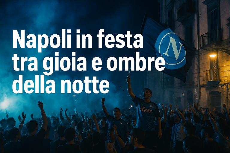 La notte magica del Napoli: festa, cori e ombre in città