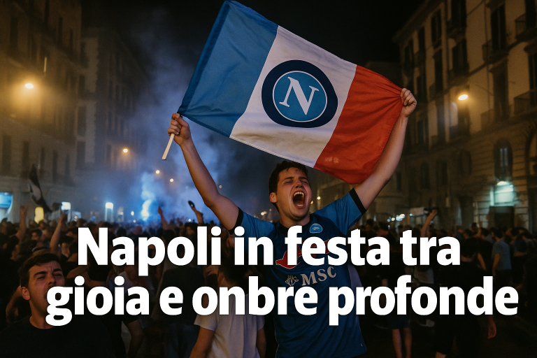 La notte dello scudetto del Napoli: tra euforia e ombre nelle strade di Napoli