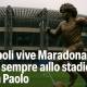 L’emozione di Napoli per la statua di Maradona allo stadio San Paolo