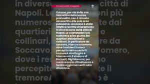 Paura ai Campi Flegrei: Scossa di Magnitudo 3.5 Sconvolge Pozzuoli e Napoli! Ecco Cosa È Successo!