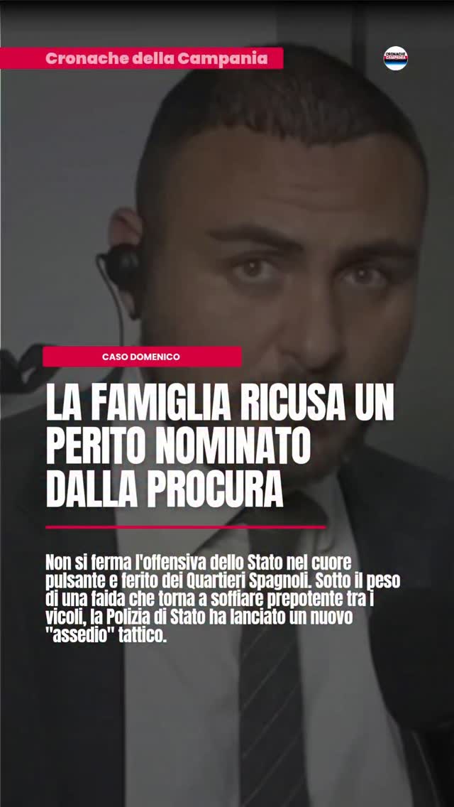 Caso Domenico, la famiglia ricusa un perito nominato dalla Procurann#cronacadinapoli #perito #procura