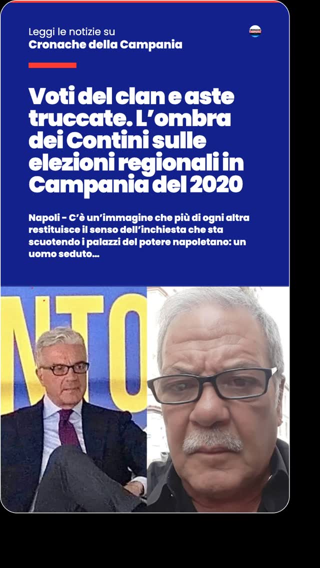 Voti del clan e aste truccate. L’ombra dei Contini sulle elezioni regionali in Campania del…