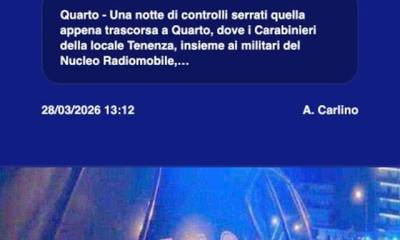 Quarto, movida sotto scacco: blitz dei Carabinieri allu2019albannQuarto – Una notte di controlli serrati…