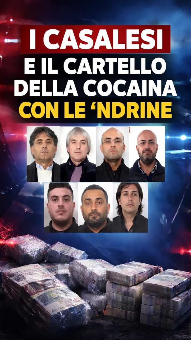 I Casalesi e il cartello della cocaina con le ‘ndrine