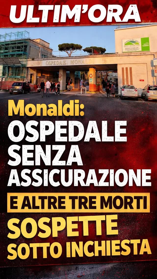 Monaldi: ospedale senza assicurazione e altre tre morti sospette sotto inchiesta