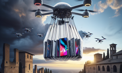 Allarme Poggioreale: drone con 17 cellulari intercettato