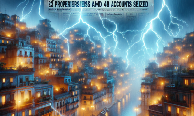 Blitz shock Quartieri Spagnoli: 23 immobili, locali e 48 conti sequestrati