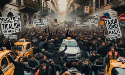 Caos a Chiaia: tassisti in protesta, «Vogliamo la Ztl o niente»
