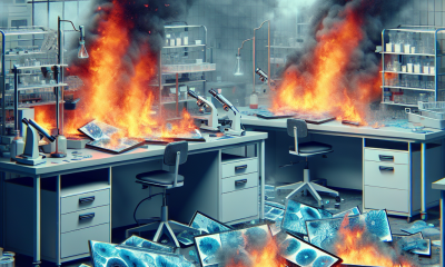 Caos al Pascale: incendio devasta vetrini istologici tumori