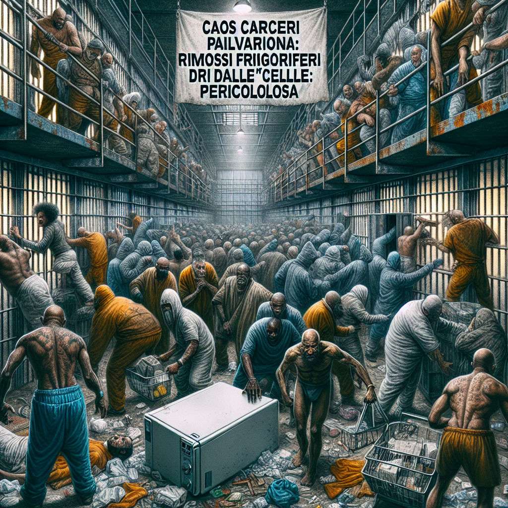 Caos carceri Campania: rimossi frigoriferi dalle celle, «pericolosa»
