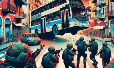 Caos sui bus campani: da maggio vigilanza armata contro aggressioni