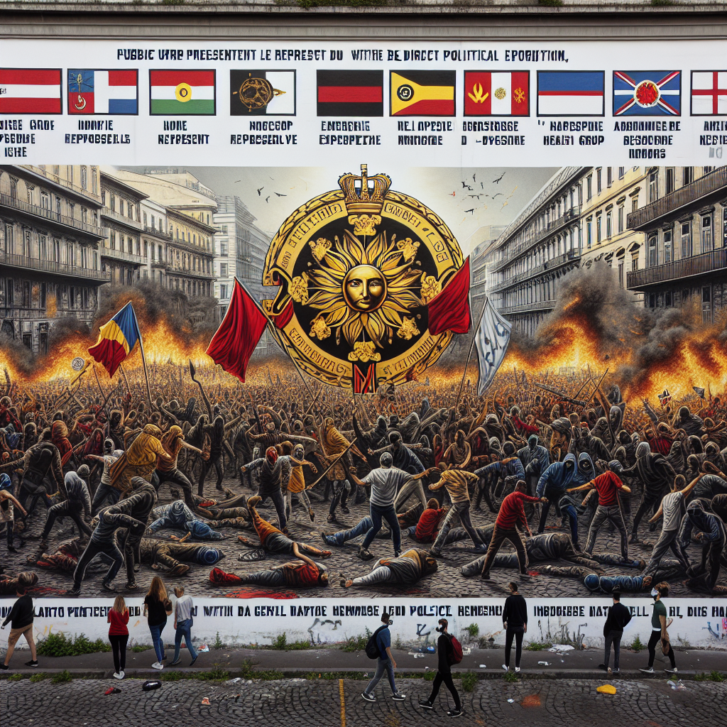 Caos sul 25 Aprile a Napoli: Forza Nuova e Valditara a testa in giù