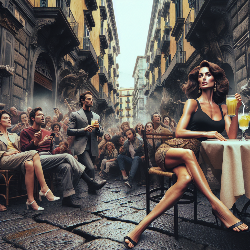 Federica Nargi sconvolge i vicoli di Napoli: limonata a cosce aperte, fan in delirio