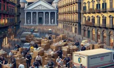 Napoli, blitz choc nei suk abusivi: 16 quintali di merce sequestrata