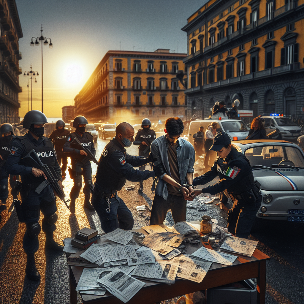 Napoli, choc al posto di blocco: latitante da 3 anni con documenti falsi