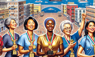 Napoli emozionata per Sorellanza: cinque eroine della cura premiate