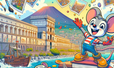 Napoli esulta: artista partenopeo in copertina su Topolino speciale