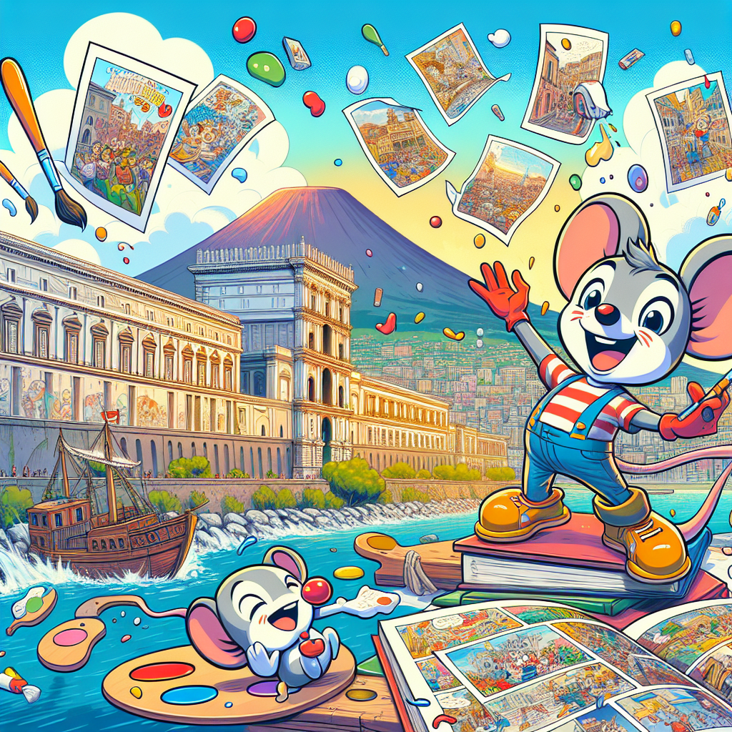 Napoli esulta: artista partenopeo in copertina su Topolino speciale