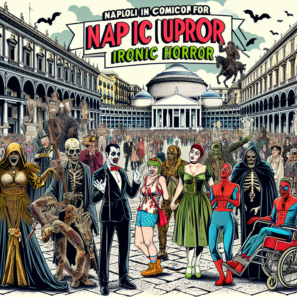 Napoli in subbuglio per COMICON 2026: horror ironico di Leo Ortolani
