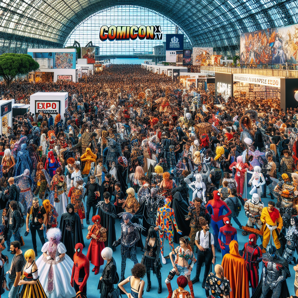 Napoli invasa da cosplay: scatta Comicon XXVI alla Mostra d’Oltremare