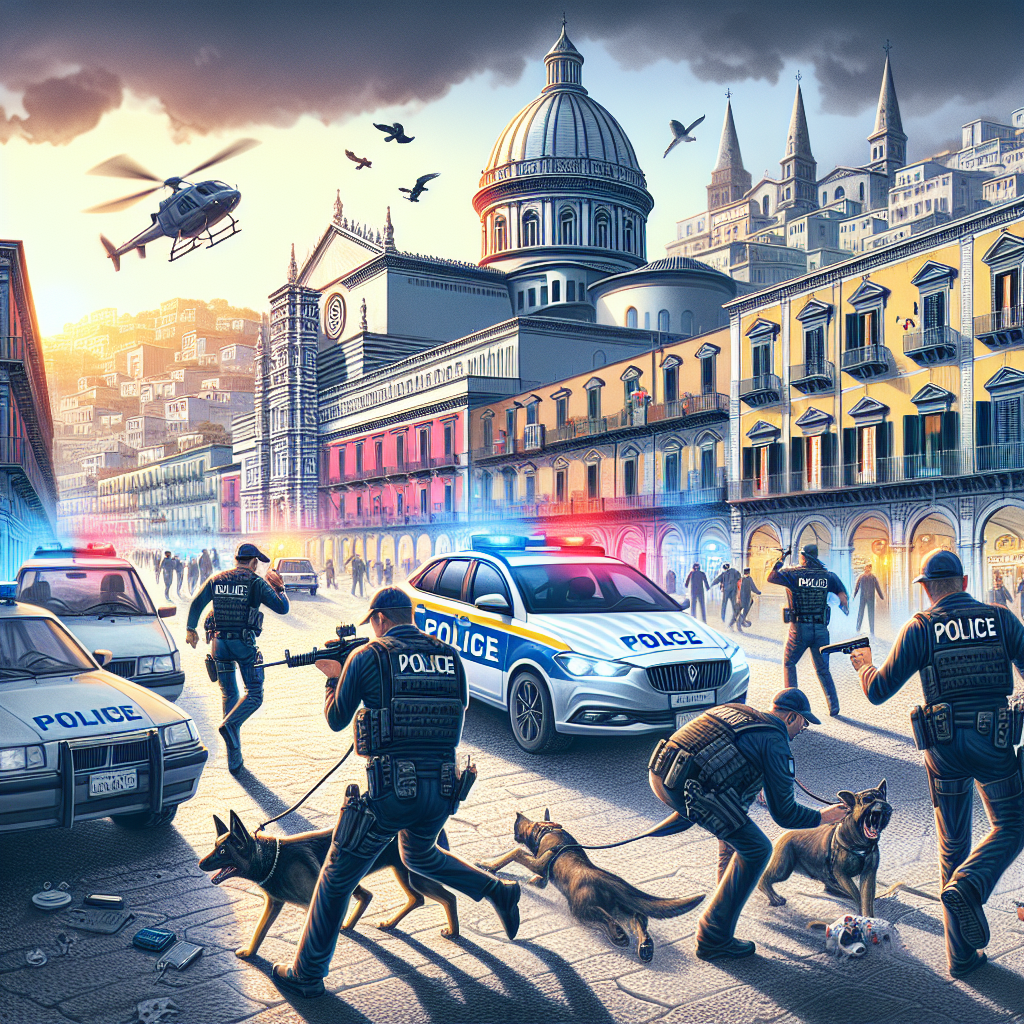 Napoli sotto choc, blitz polizia all’alba: 3 arresti e perquisizioni