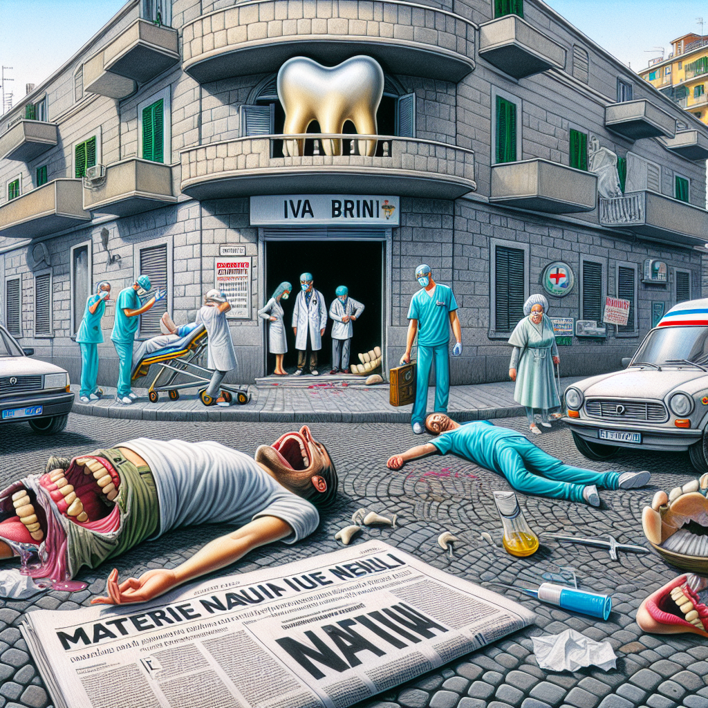 Napoli sotto shock: pazienti senza denti da clinica via Brin, denunce in procura