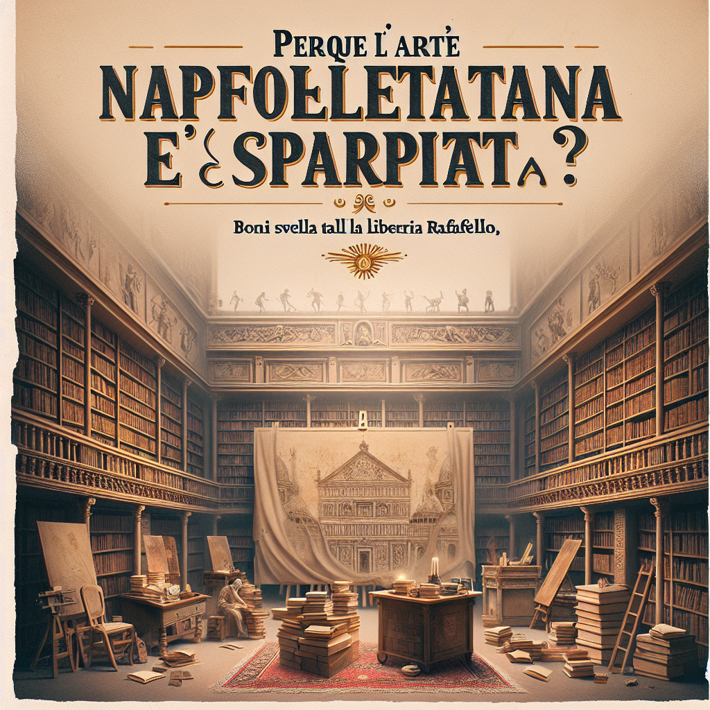 Perché l’arte napoletana è sparita? Boni svela tutto alla Libreria Raffaello