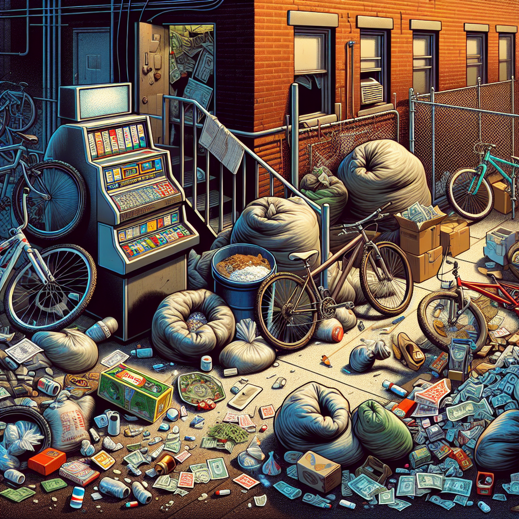 Ponticelli nel caos: droga, bici rubate e slot abusive sequestrate nel blitz