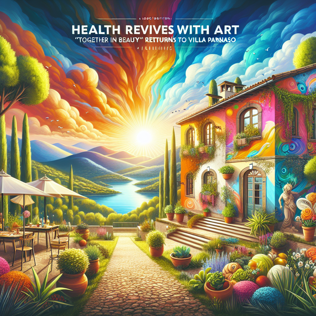 Sanità rinasce con arte: torna “Insieme nelle bellezze” a Villa Parnaso