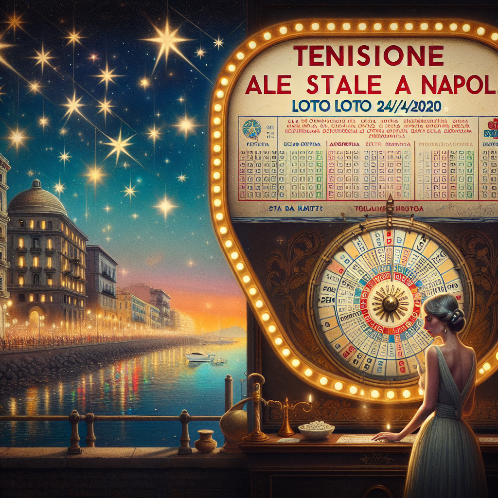 Tensione alle stelle a Napoli: estrazioni Lotto ruota 24/4/2026