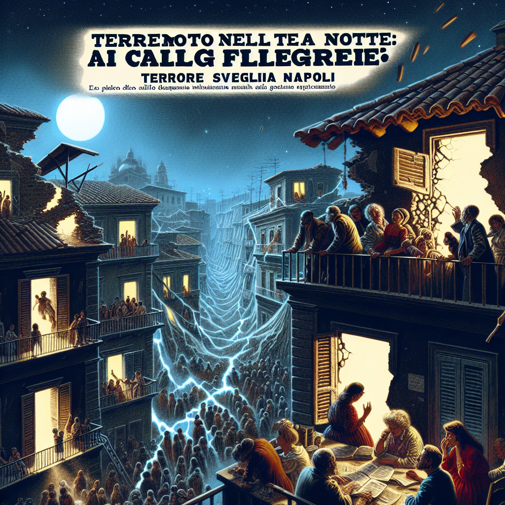 Terremoto nella notte ai Campi Flegrei: terrore sveglia Napoli