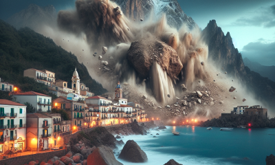 Terrore a Casamicciola: frana costone, famiglie evacuate nel panico