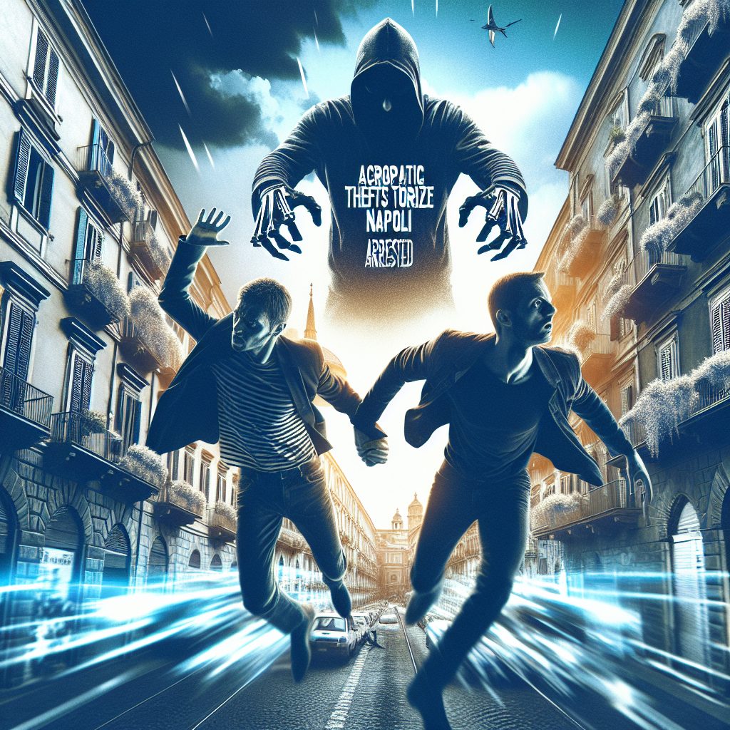 Terrorizzano Napoli i furti acrobatici: arrestati due ladri