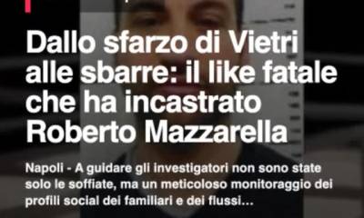 Dallo sfarzo di Vietri alle sbarre: il like fatale che ha incastrato Roberto MazzarellannNapoli – A guidare…