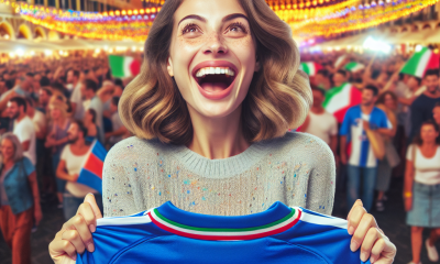 Annalisa in delirio per Napoli: «Siete uno spettacolo» e la maglia azzurra