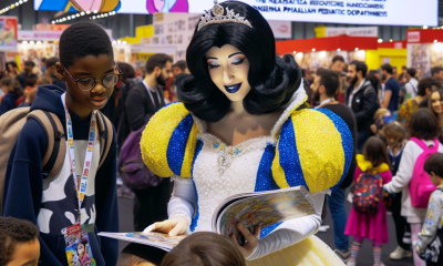 Biancaneve commuove il Comicon: volontari per i bimbi dei reparti pediatrici napoletani