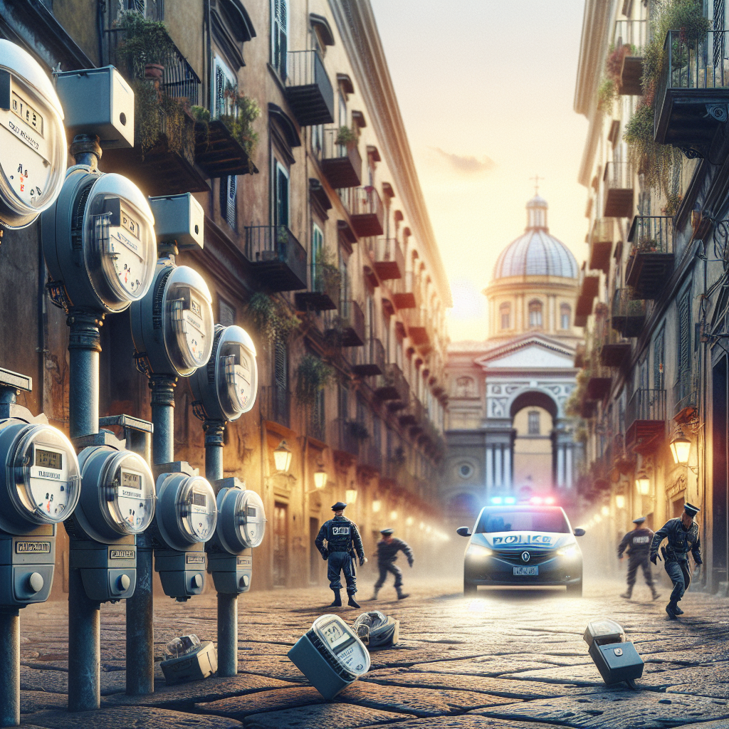 Blitz a Napoli: 65 denunciati per furto energia e contatori manomessi