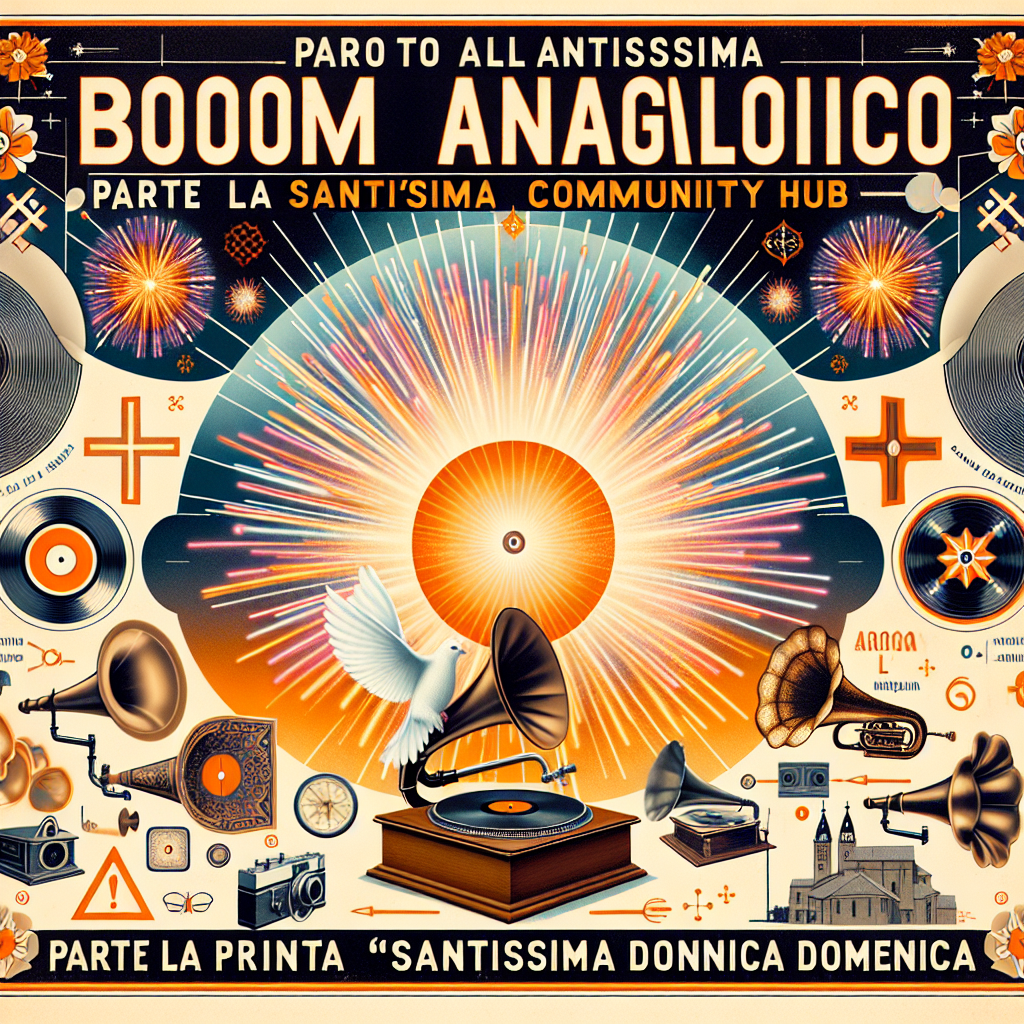 Boom analogico alla Santissima Community Hub: parte la prima «Santissima domenica»