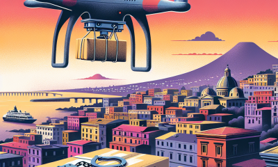 Caos a Napoli: drone con droga per carcere, due arrestati
