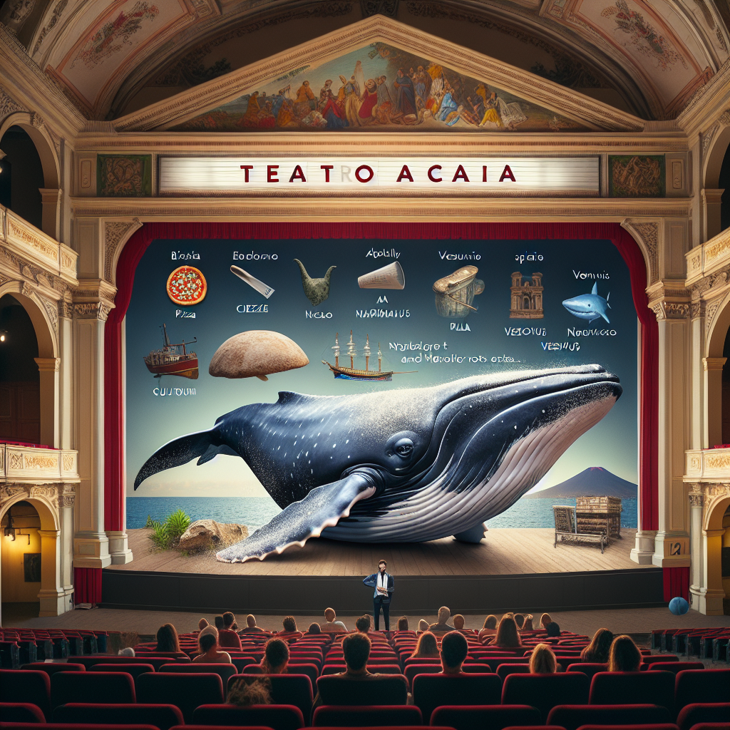 Debutta al Teatro Acacia «La balena più grande del mondo»: scienza e radici napoletane in scena