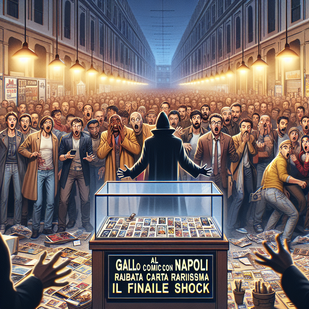 Giallo al Comicon Napoli: rubata carta rarissima, il finale shock