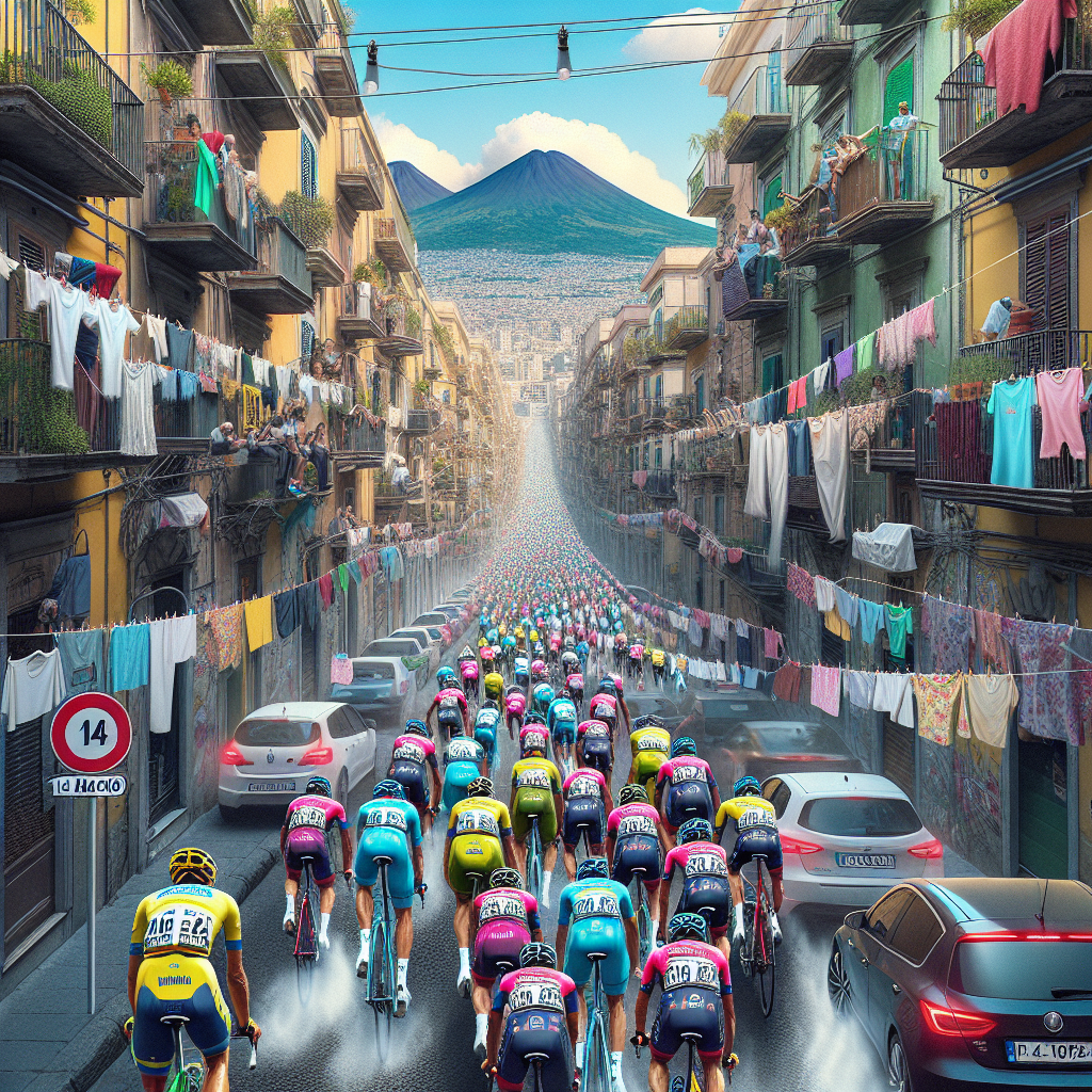 Giro d’Italia 2026 sconvolge Napoli: caos traffico per tappa Paestum 14 maggio