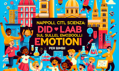 Napoli, Città della Scienza: tornano DidòLab sulle emozioni per bimbi