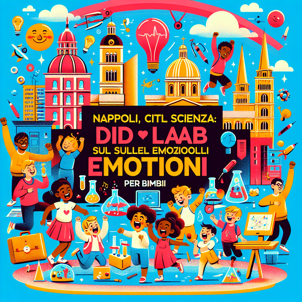 Napoli, Città della Scienza: tornano DidòLab sulle emozioni per bimbi