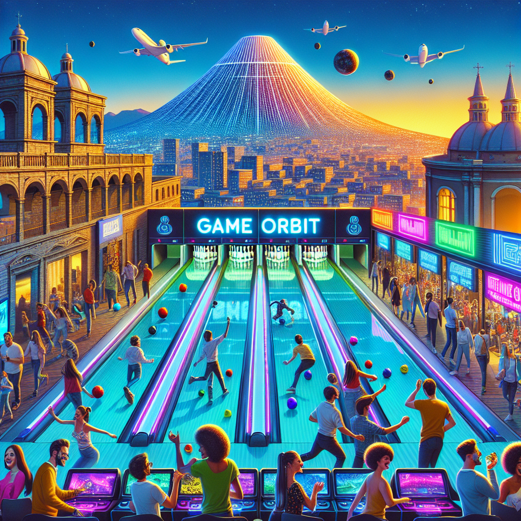 Napoli in delirio: Game Orbit apre al Vulcano Buono con 8 piste bowling e VR