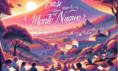 Napoli, libri tra i vulcani: «Leggiamo in tour» all’Oasi Monte Nuovo