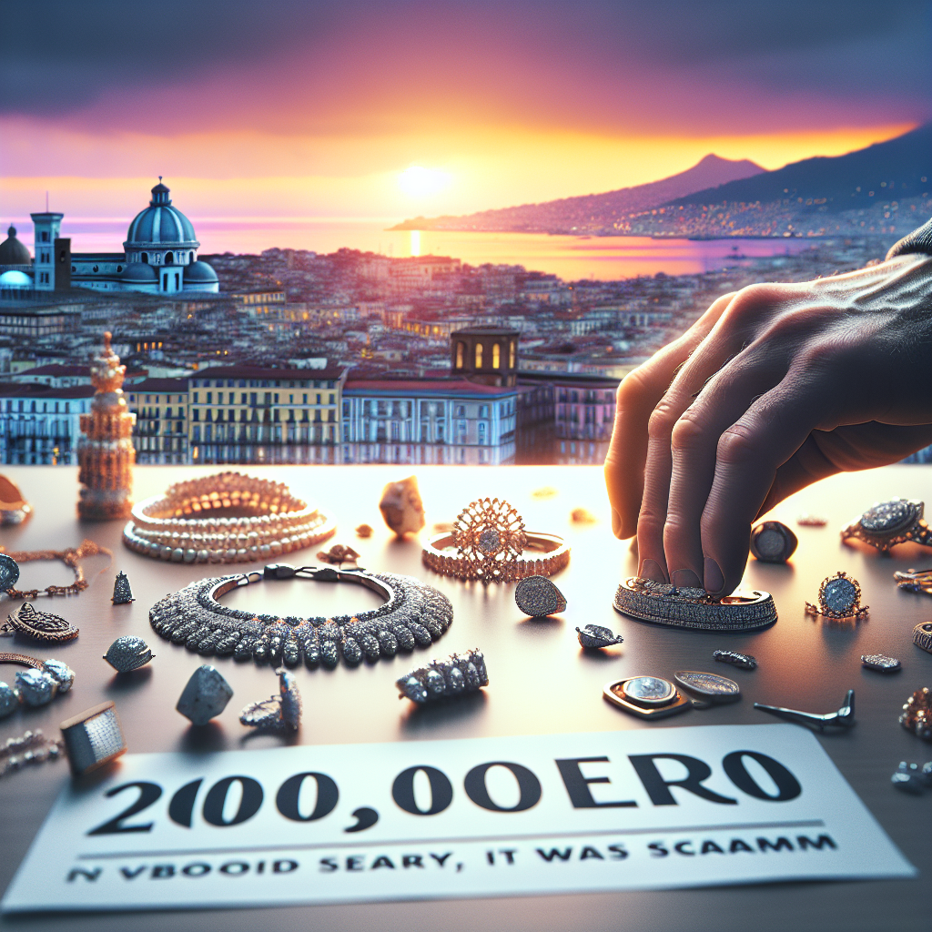Napoli sotto choc: 200mila euro in gioielli per evitare perquisizione, era truffa