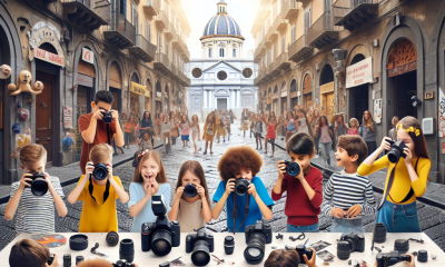 Napoli sotto l’obiettivo dei bimbi: laboratorio allo Studio Longano
